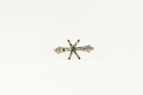 Platinum 6 Prong Marquise 14.5x7.25mm Mount Head