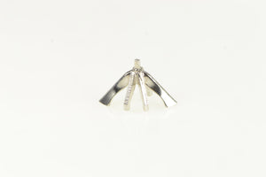 Platinum 6 Prong Marquise 14.5x7.25mm Mount Head