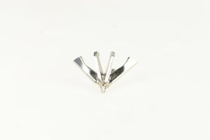 Platinum 6 Prong Marquise 14.5x7.25mm Mount Head