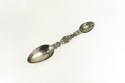 Sterling Silver Fili Peruzzi Italian Angel Demon Folding Spoon