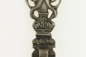 Sterling Silver Fili Peruzzi Italian Angel Demon Folding Spoon