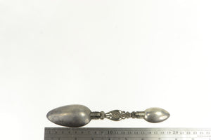 Sterling Silver Fili Peruzzi Italian Angel Demon Folding Spoon