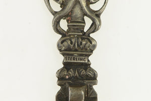 Sterling Silver Fili Peruzzi Italian Angel Demon Folding Spoon