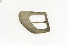 Load image into Gallery viewer, Sterling Silver Southwestern Puffy Massive Belt Buckle