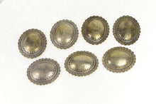 Load image into Gallery viewer, Sterling Silver Southwestern Stamped Oval Belt Loop