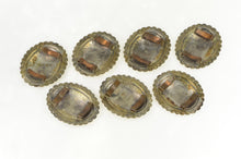 Load image into Gallery viewer, Sterling Silver Southwestern Stamped Oval Belt Loop