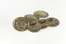 Load image into Gallery viewer, Sterling Silver Southwestern Stamped Oval Belt Loop