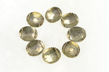 Load image into Gallery viewer, Sterling Silver Southwestern Black Onyx Stamped Oval Belt Loop Set