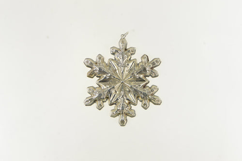 Sterling Silver 1973 Gorham Christmas Snow Flake Ornament