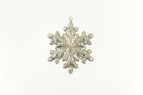Sterling Silver 1973 Gorham Christmas Snow Flake Ornament