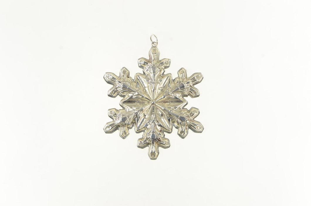 Sterling Silver 1973 Gorham Christmas Snow Flake Ornament