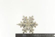 Load image into Gallery viewer, Sterling Silver 1973 Gorham Christmas Snow Flake Ornament