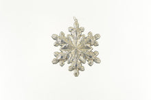 Load image into Gallery viewer, Sterling Silver 1973 Gorham Christmas Snow Flake Ornament