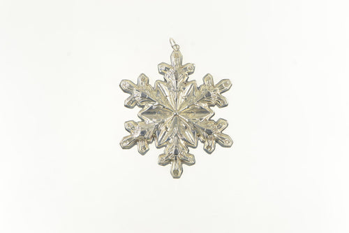 Sterling Silver 1973 Gorham Christmas Snow Flake Ornament