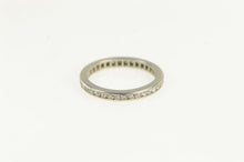 Load image into Gallery viewer, Platinum 0.50 Ctw Diamond Eternity Wedding Band Ring