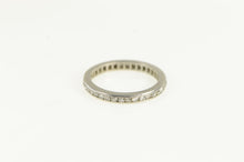 Load image into Gallery viewer, Platinum 0.50 Ctw Diamond Eternity Wedding Band Ring