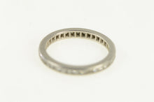 Load image into Gallery viewer, Platinum 0.50 Ctw Diamond Eternity Wedding Band Ring