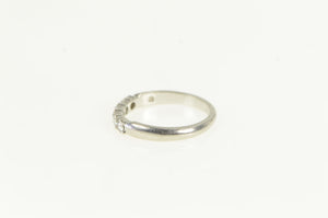 Platinum 0.35 Ctw Diamond Classic Wedding Band Ring
