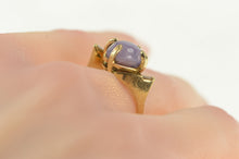 Load image into Gallery viewer, 14K 4.10 Ctw Star Sapphire Diamond Retro Ring Yellow Gold