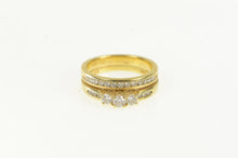 Load image into Gallery viewer, 14K 0.50 Ctw Diamond Engagement Bridal Set Ring Yellow Gold