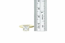 Load image into Gallery viewer, 14K 1940&#39;s 0.47 Ct Diamond Engagement Ring Yellow Gold