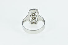 Load image into Gallery viewer, 14K Art Deco OEC Diamond Engagement Ring White Gold