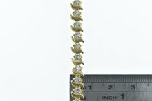 Load image into Gallery viewer, 10K 2.50 Ctw Classic Vintage Diamond Tennis Bracelet 7&quot; Yellow Gold