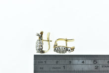 Load image into Gallery viewer, 14K 1.00 Ctw Diamond Grape Cluster Earrings Yellow Gold