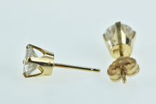 Load image into Gallery viewer, 14K 1.47 Ctw Diamond Vintage Solitaire Stud Earrings Yellow Gold