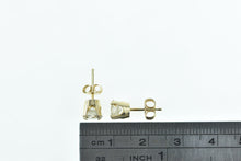 Load image into Gallery viewer, 14K 1.47 Ctw Diamond Vintage Solitaire Stud Earrings Yellow Gold