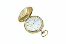 Load image into Gallery viewer, 1885 M W Monogram Diamond Elgin Watch Pocket Watch
