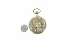 Load image into Gallery viewer, 1885 M W Monogram Diamond Elgin Watch Pocket Watch