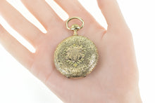 Load image into Gallery viewer, 1885 M W Monogram Diamond Elgin Watch Pocket Watch