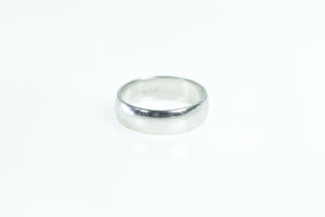 Platinum 6.0mm Classic Wedding Band Novell Ring