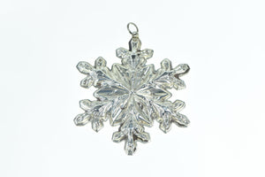 Sterling Silver 1973 Gorham Star Snow Flake Christmas Ornament