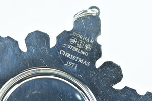 Sterling Silver 1971 Gorham Christmas Snow Flake Ornament