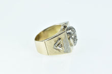 Load image into Gallery viewer, 10K 0.50 Ctw Victorian OMC Diamond Squared Ring Yellow Gold