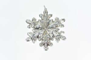 Sterling Silver 1973 Gorham Star Snowflake Christmas Ornament