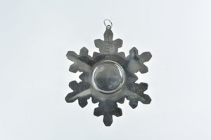 Sterling Silver 1973 Gorham Snowflake Christmas Ornament