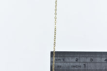 Load image into Gallery viewer, Gold Filled 1.5mm Cable Chain Vintage Oval Link Necklace 17.75&quot;