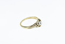 Load image into Gallery viewer, 14K 0.41 Ct Old Euro Cut Diamond Engagement Ring Yellow Gold