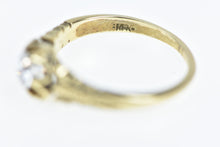 Load image into Gallery viewer, 14K 0.41 Ct Old Euro Cut Diamond Engagement Ring Yellow Gold