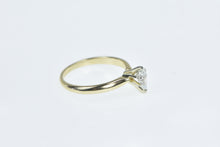 Load image into Gallery viewer, 14K 0.48 Ct Pear Diamond Engagement Ring Yellow Gold