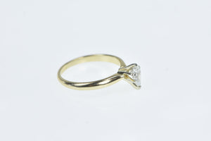 14K 0.48 Ct Pear Diamond Engagement Ring Yellow Gold