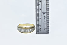 Load image into Gallery viewer, 14K 0.87 Ctw Men&#39;s Vintage Diamond Wedding Band Ring Yellow Gold