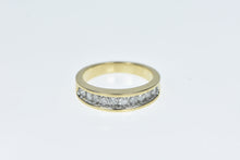 Load image into Gallery viewer, 10K 0.60 Ctw Diamond Classic Wedding Band Ring Yellow Gold