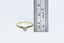 Load image into Gallery viewer, 14K 0.24 Ct Classic Diamond Solitaire Engagement Ring Yellow Gold