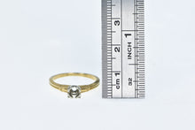 Load image into Gallery viewer, 14K NOS Vintage 3.7mm Engagement Setting Ring Yellow Gold