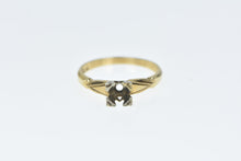 Load image into Gallery viewer, 14K NOS Vintage 4.0mm Engagement Setting Ring Yellow Gold