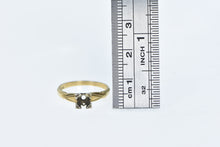 Load image into Gallery viewer, 14K NOS Vintage 4.0mm Engagement Setting Ring Yellow Gold